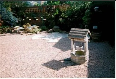 stone garden landscape